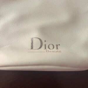 Dior White Cosmetic Bag Elegant and Functional
OPEN for OFFERS